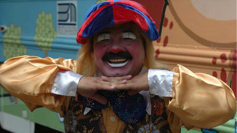 Reconocido payaso "Pizarrín" grave tras derrame cerebral