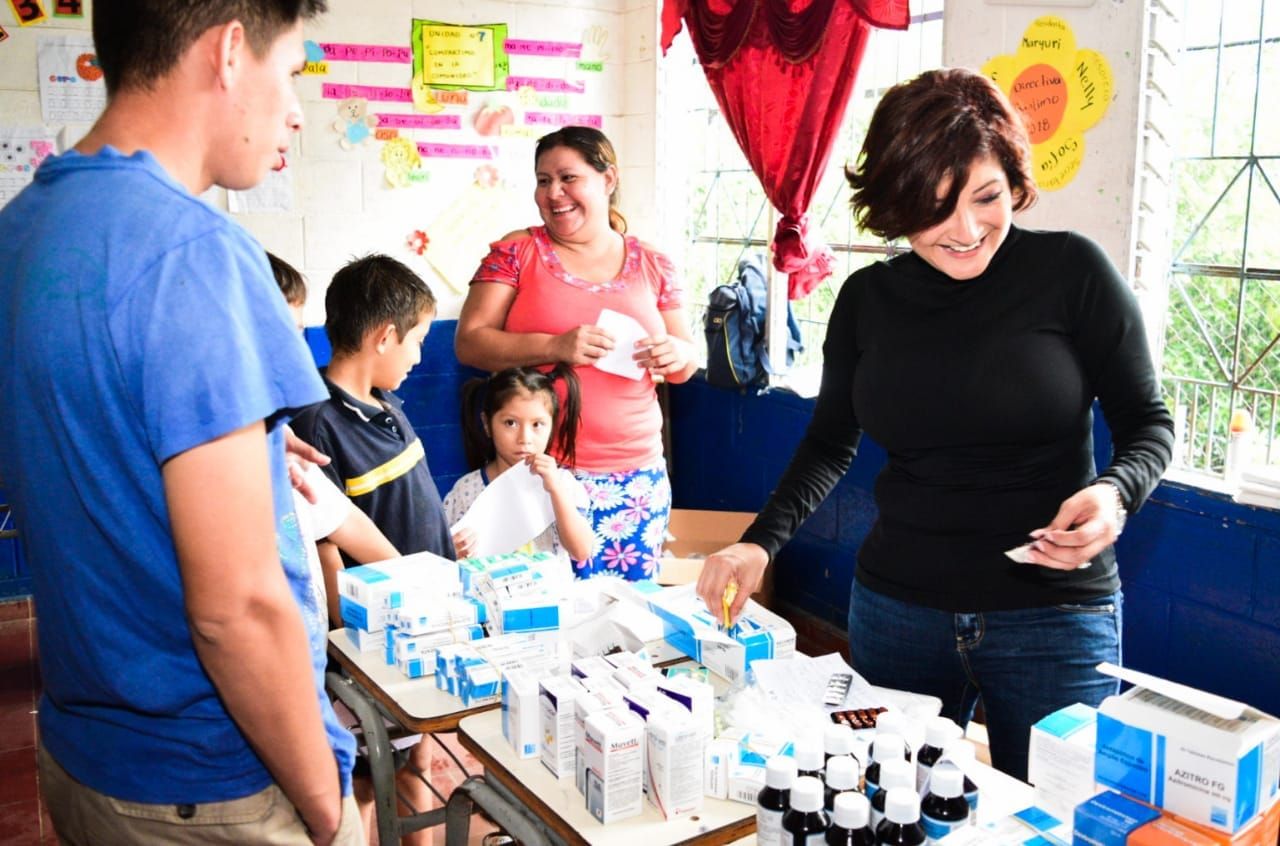 Diputada Karla Hernández adelantó jornada médica para atender afectados por lluvia