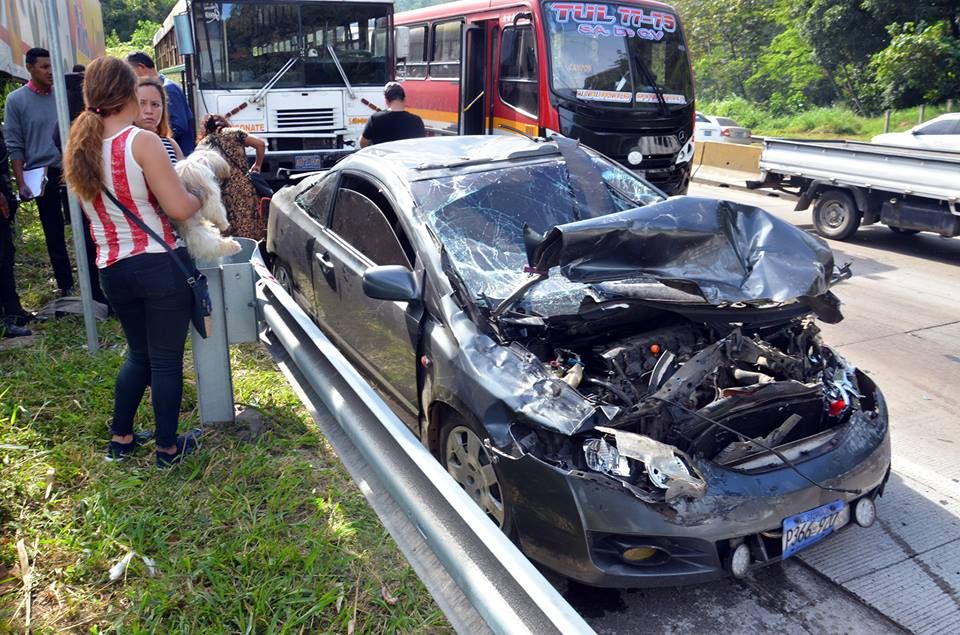 PNC registra un promedio de 58 accidentes de tránsito al día