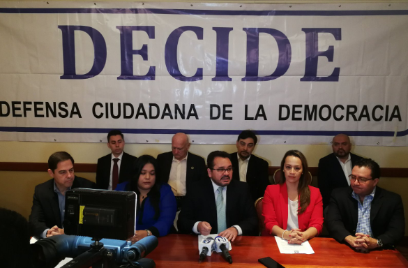 DECIDE exige a funcionarios el cese de amenazas a miembros de la sociedad civil