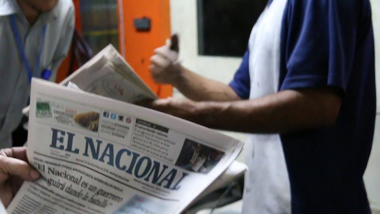 Después de 75 años periódico venezolano El Nacional deja de circular por falta de papel