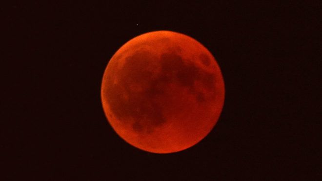 Eclipse total de luna será visible en El Salvador la noche de este domingo