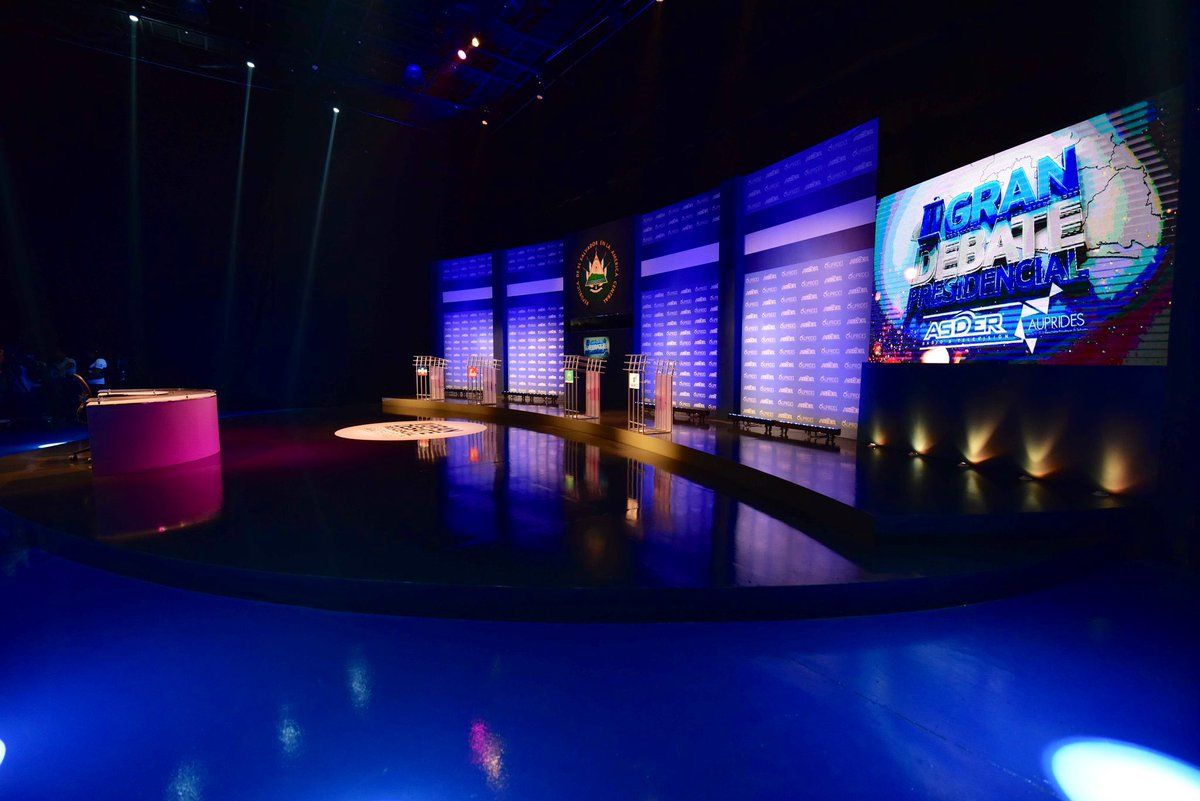 Todo listo para el debate presidencial organizado por ASDER