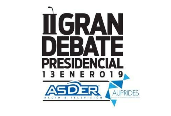 Debate ASDER se realizará sin público y candidatos no podrán utilizar equipos electrónicos