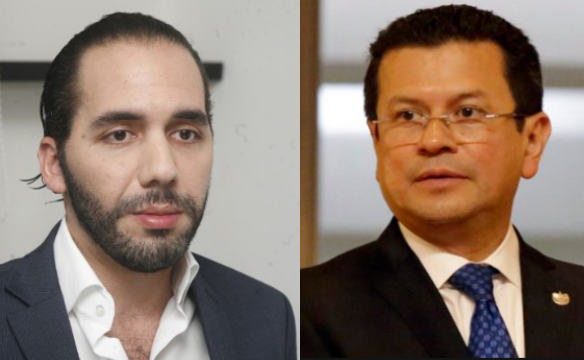 Bukele y Hugo Martínez callan mientras sus partidos expresan su respaldo a Maduro