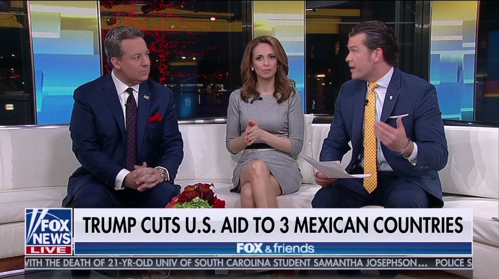 "Trump suspende ayuda a 3 países mexicanos", el error de la cadena Fox que ha generado indignación