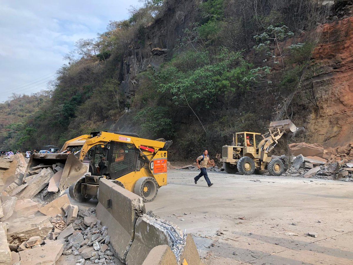 Derrumbe en Los Chorros no está relacionado con acumulación de lluvias ni sismos