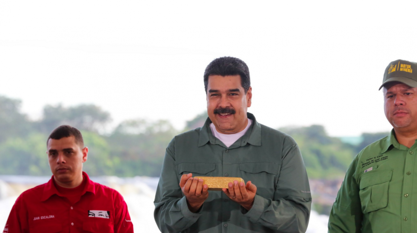 Maduro saca de Venezuela 8 toneladas de oro valuadas en $335 millones