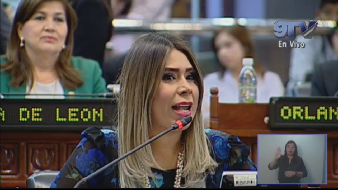 La enérgica intervención en Plenaria de Marcela Villatoro en contra de  diputados con interéses en el