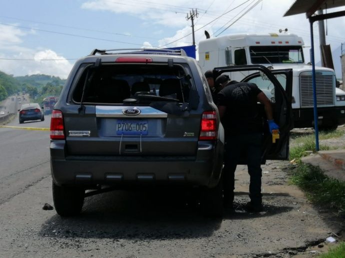 Asaltantes matan a conductor en Sonsonate durante intento de asalto