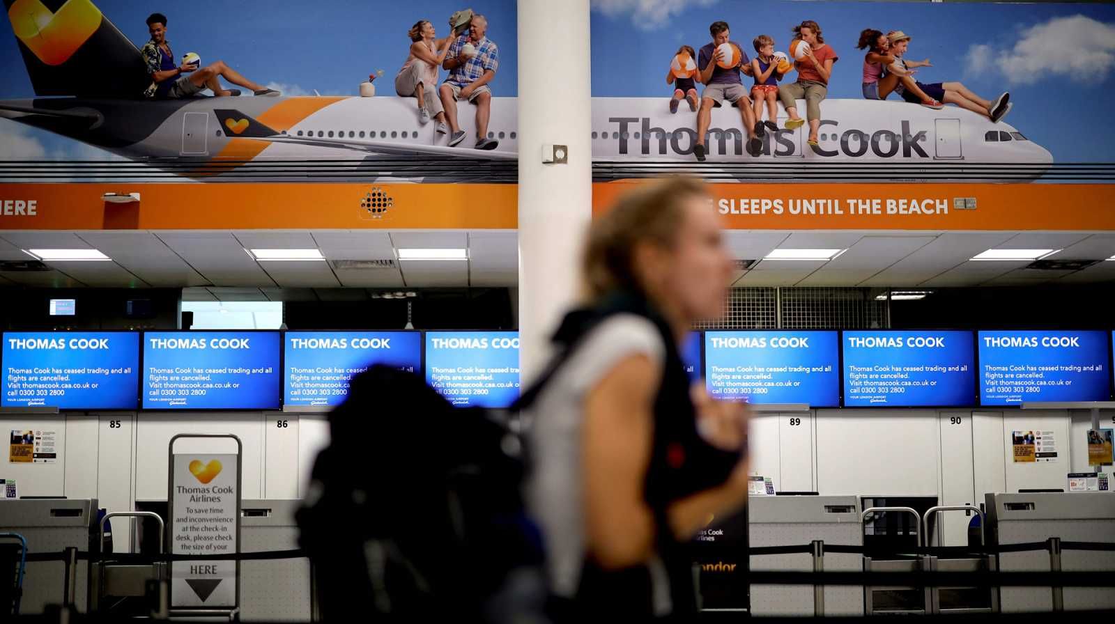 Operadora de viajes Thomas Cook se declaró en quiebra y 600.000 turistas en todo el mundo se ven afectados