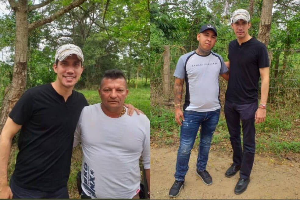 Imágenes revelan como Guaidó cruzó a Colombia protegido por paramilitares