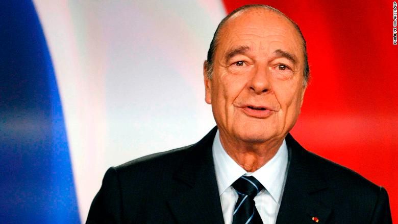 Falleció el expresidente francés Jacques Chirac a los 86 años