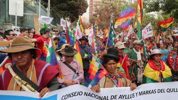 Evo Morales envía a sus partidarios a chocar contra las marchas opositoras