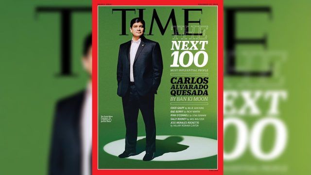 Presidente de Costa Rica es considerado por la revista TIME una de las 100 personas más influyentes del mundo
