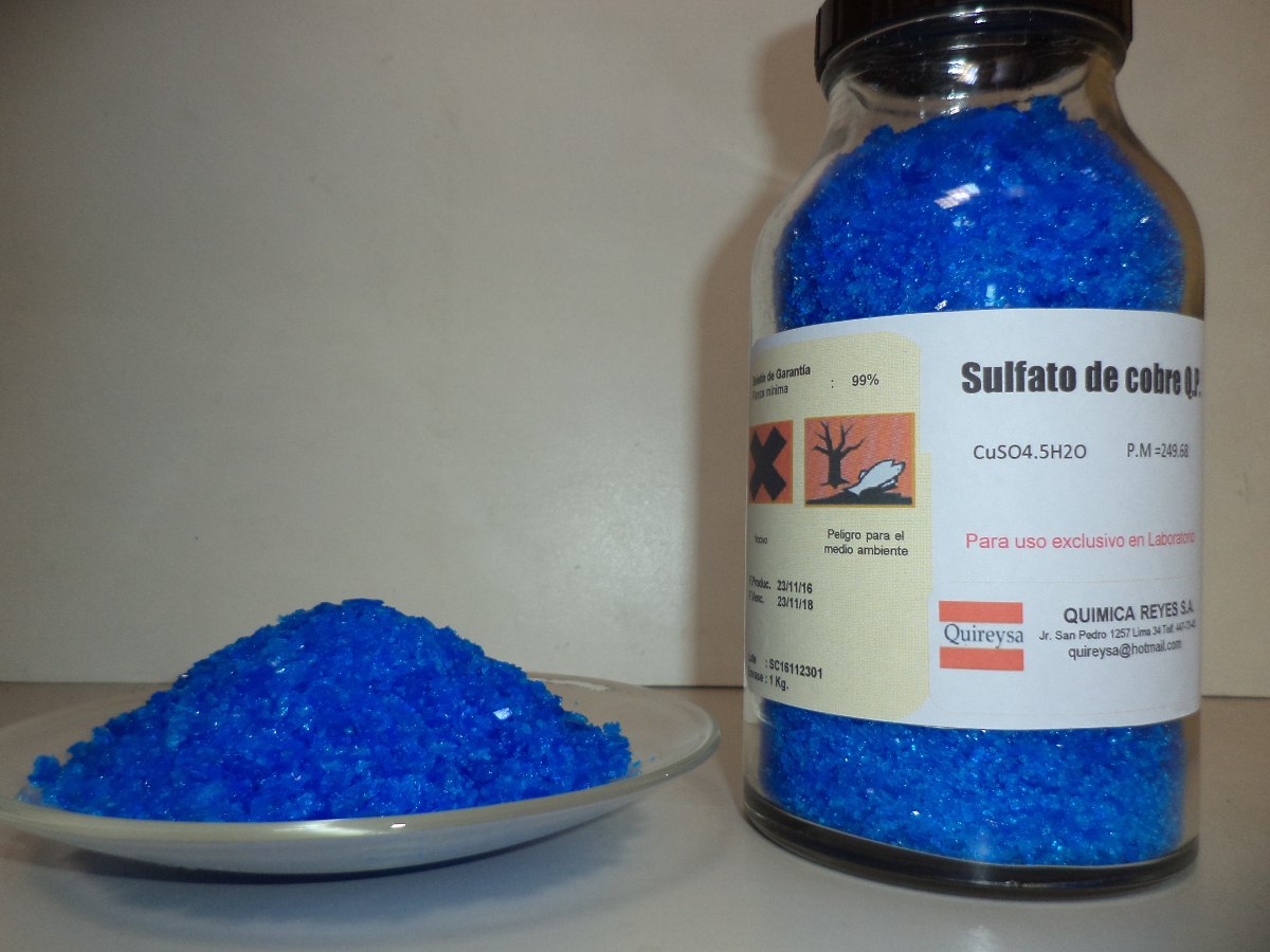 Sulfato De Cobre Hidratado - ENSINO