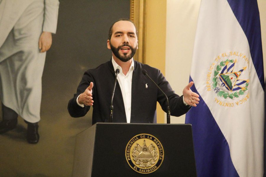 El porro Bukele, presidente de El Salvador