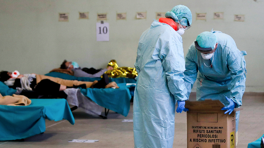 Italia: confirmaron 368 muertos y más de 2.000 nuevos contagios en las últimas 24 horas