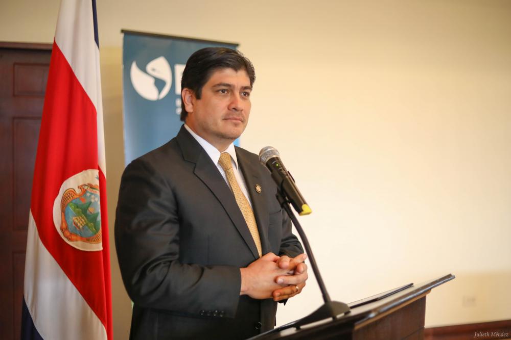 Presidente de Costa Rica: "En mis dos años de gobierno, no me he dedicado a buscar culpables, a encontrar excusas o a cuidar la popularidad"
