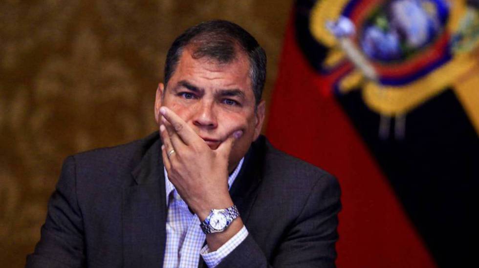 Rafael Correa es sentenciado a ocho años de prisión por corrupción