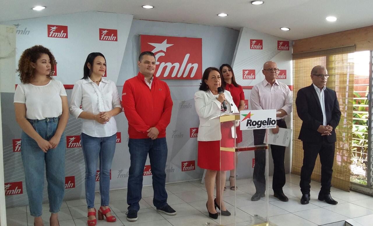 FMLN lanza candidatura de Rogelio Canales para la alcaldía de San Salvador