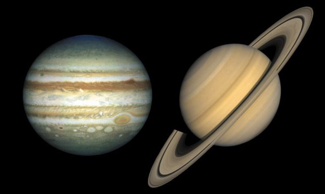 Júpiter y Saturno se verán como un planeta doble en diciembre, un hecho que no ocurre desde la Edad Media