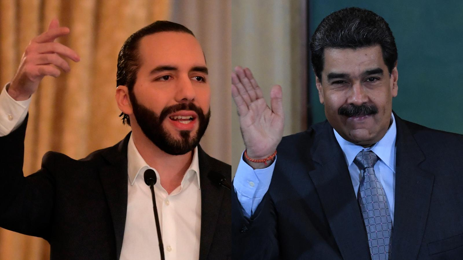 Bukele sigue los pasos de Maduro quien también fue declarado por el régimen  "Presidente de la paz"