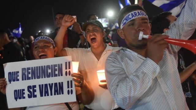 La oposición de Nicaragua convocó a una protesta mundial contra el régimen de Daniel Ortega