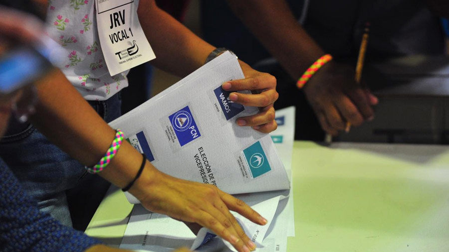El 84.5% de los salvadoreños no simpatiza con ningún partido político