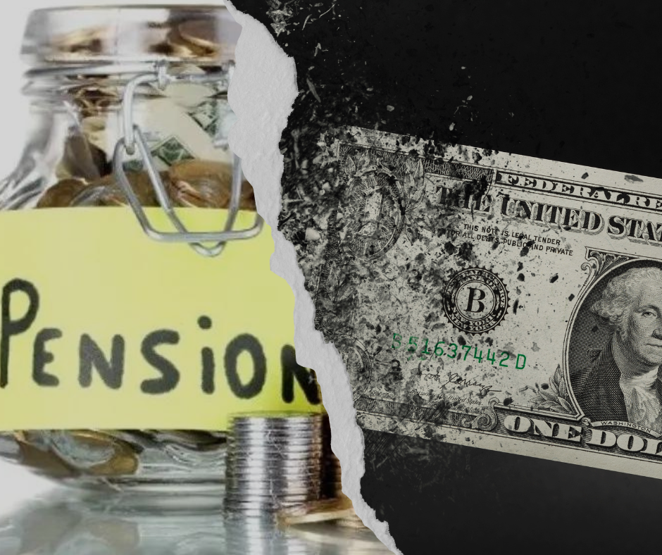 Cada trabajador perderá $3,008 en su pensión porque gobierno no paga capital ni intereses