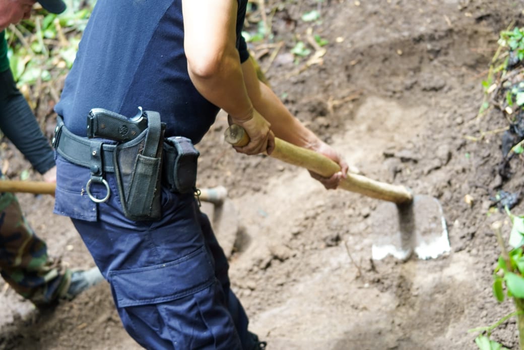Hallan restos de joven desaparecido en 2020 en cementerio clandestino de Nuevo Cuscatlán
