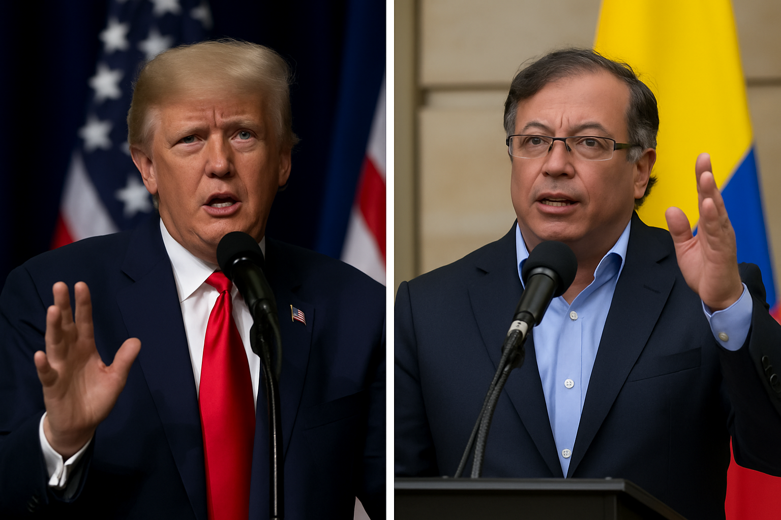 Trump suspende ayuda financiera a Colombia y amenaza con intervención por “fomentar la producción de drogas”