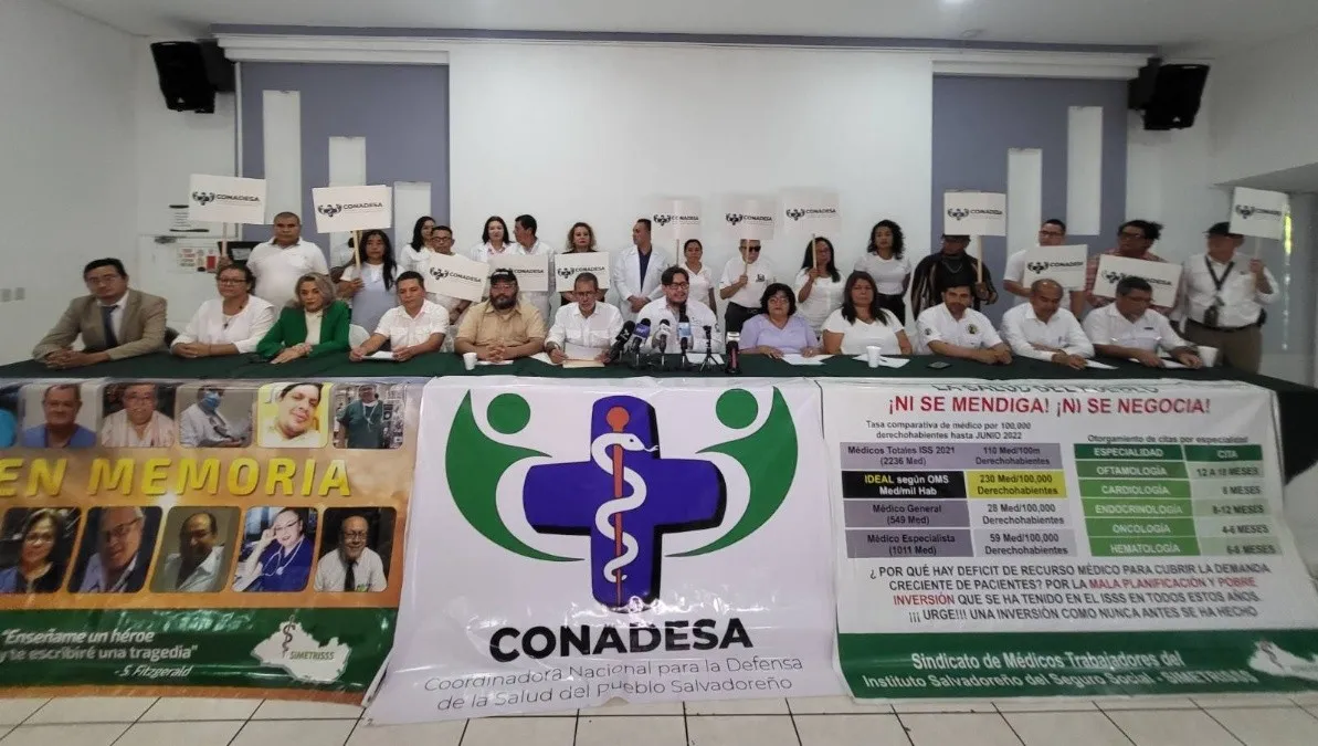 Organizaciones salvadoreñas denuncian desmantelamiento del primer nivel de atención en salud