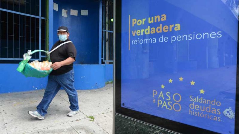 Acción Ciudadana dice que el Gobierno oculta el estudio sobre las pensiones