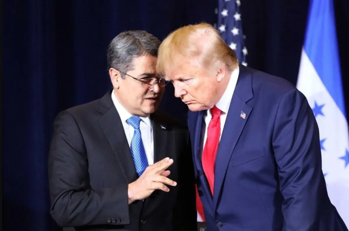 Juan Orlando Hernández agradece a Trump tras anulación de su condena por narcotráfico