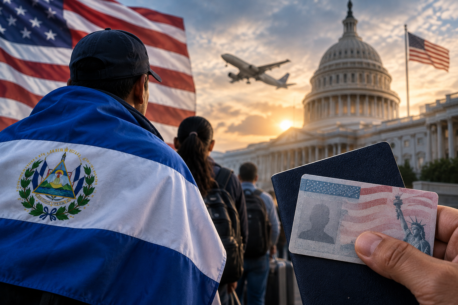 EUA mantiene protección del TPS para salvadoreños mientras decide futuro del programa