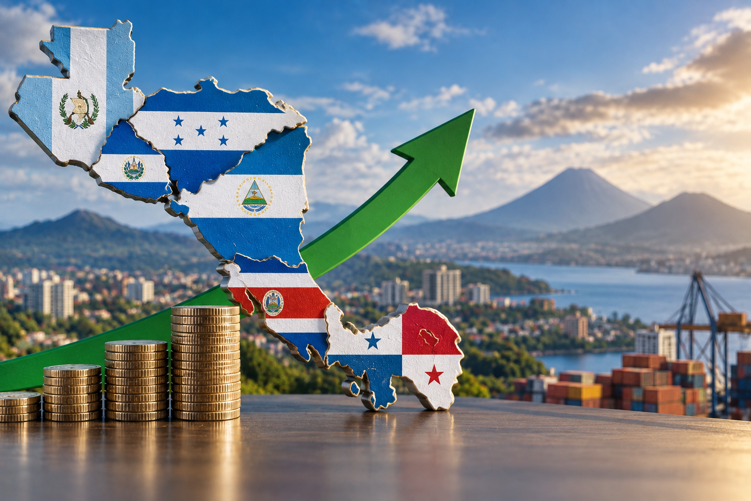 Economía centroamericana crecerá 3.8% en 2026, según Consejo Monetario