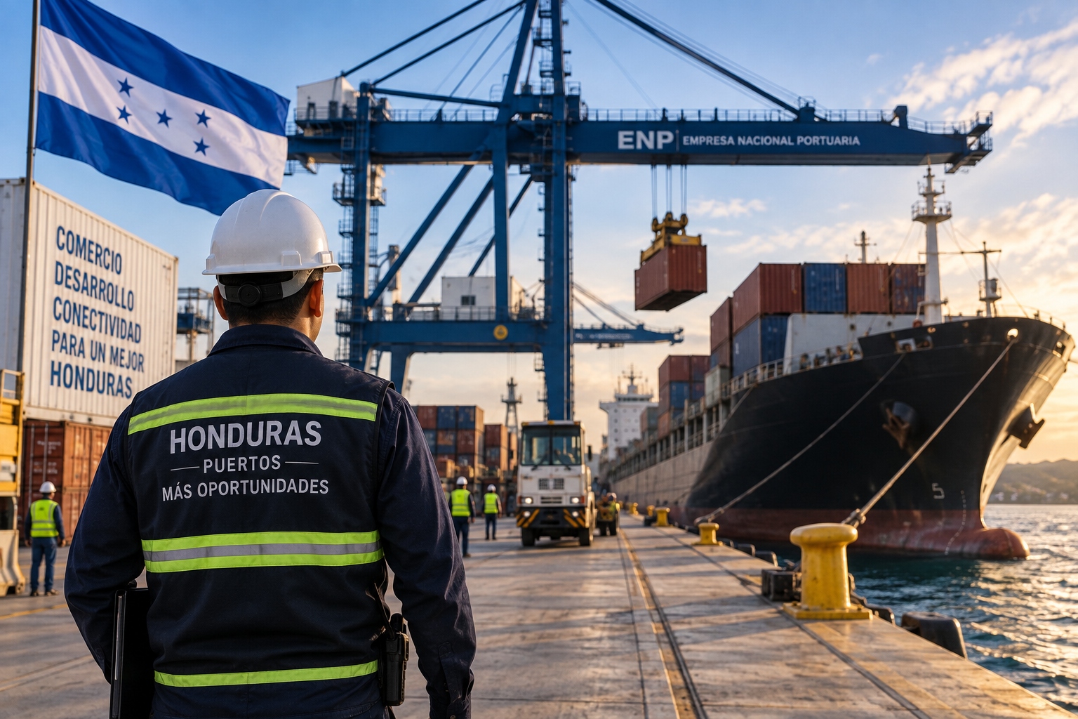 Honduras proyecta ingresos por más de $80 millones y anuncia inversiones para modernizar sus puertos
