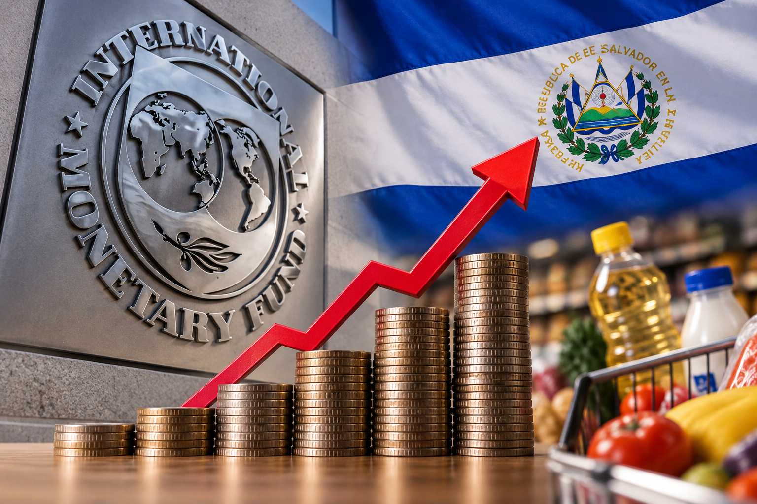 Precios podrían subir más rápido en El Salvador: FMI proyecta inflación promedio de 2.7%