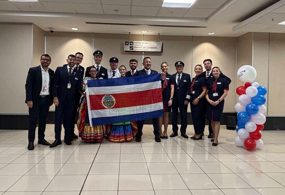 British Airways apuesta por Costa Rica y extenderá sus vuelos durante los 12 meses del año