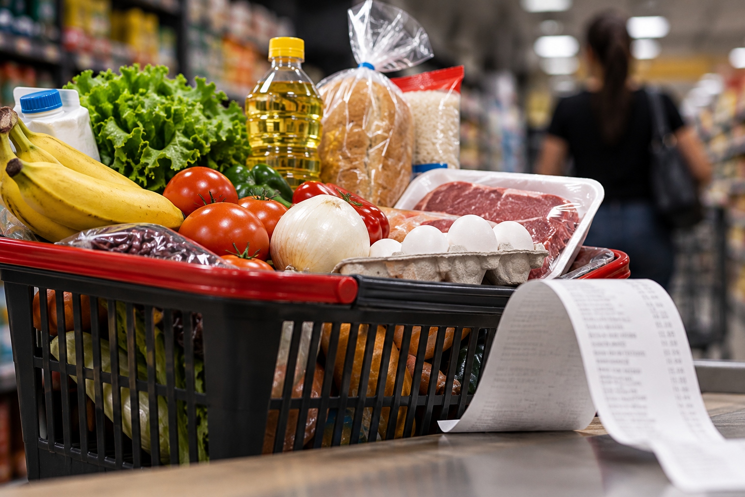 Canasta básica urbana alcanza récord histórico de $269.15 y golpea el bolsillo de los salvadoreños