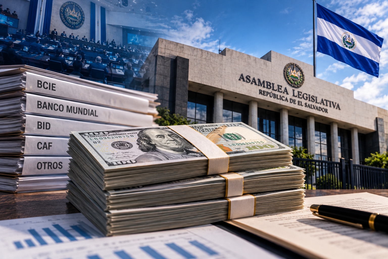 Asamblea Legislativa acumulará $1,971.4 millones en préstamos ratificados durante 2026