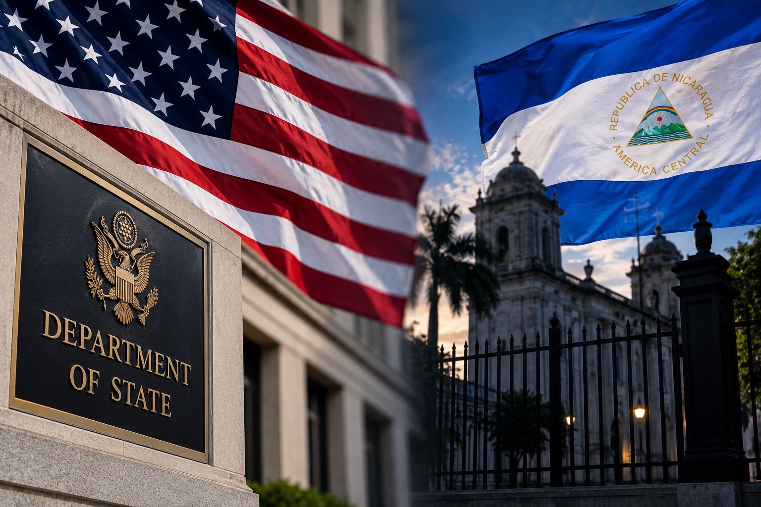 Crece tensión diplomática: Washington retira temporalmente a su principal representante en Nicaragua