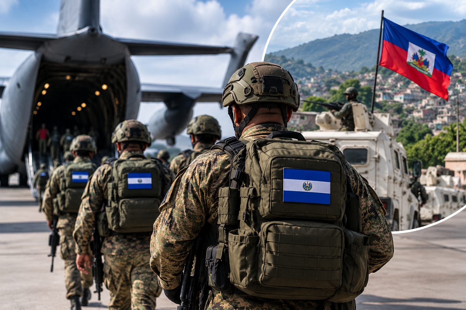 El Salvador envía más tropas a Haití para buscar a cuatro militares desaparecidos tras ataque de pandillas