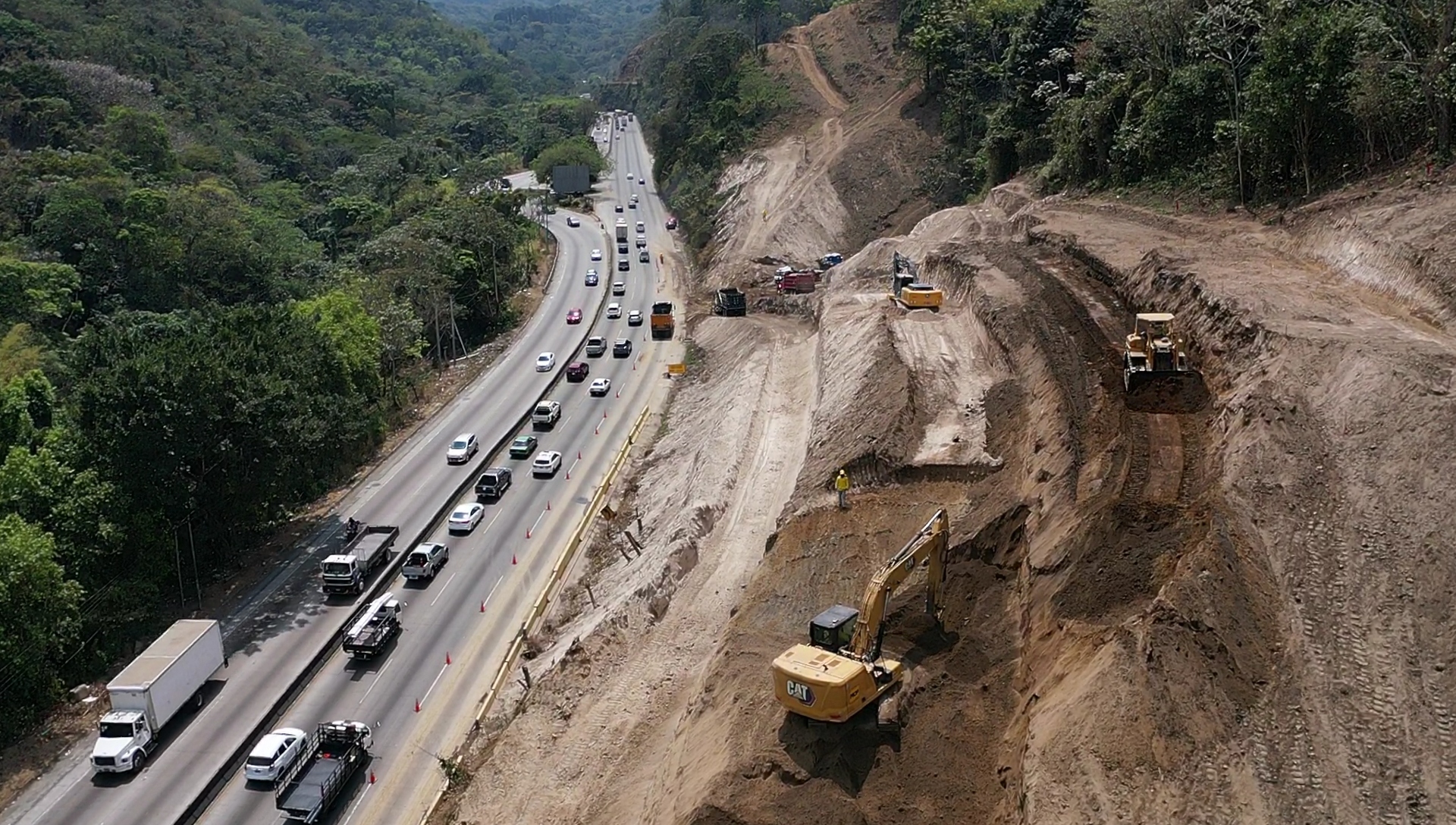 Anuncian nuevo cierre de 24 horas en carretera Los Chorros para el domingo 25 de octubre